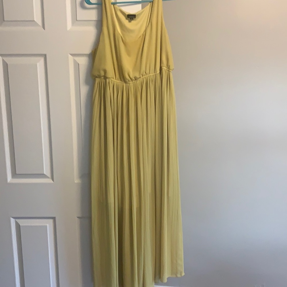 Torrid Floor Length Yellow Dress
